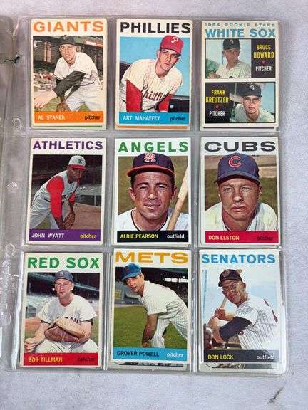1964 Topps BB 54 Card Lot - Nice EX to EXMT