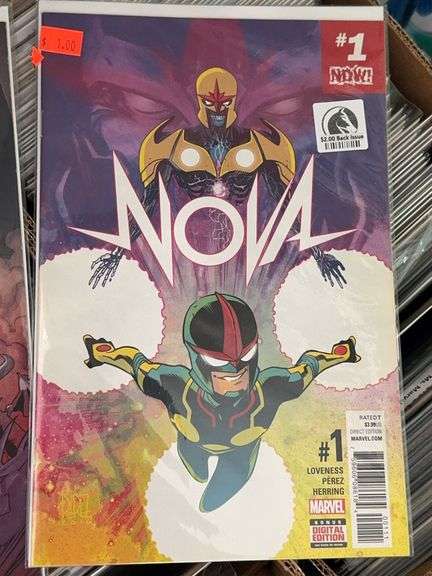 (2) Boxes of Assorted Marvel and DC Comics