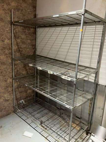 Metal Wire Shelving Unit (4 Shelves )