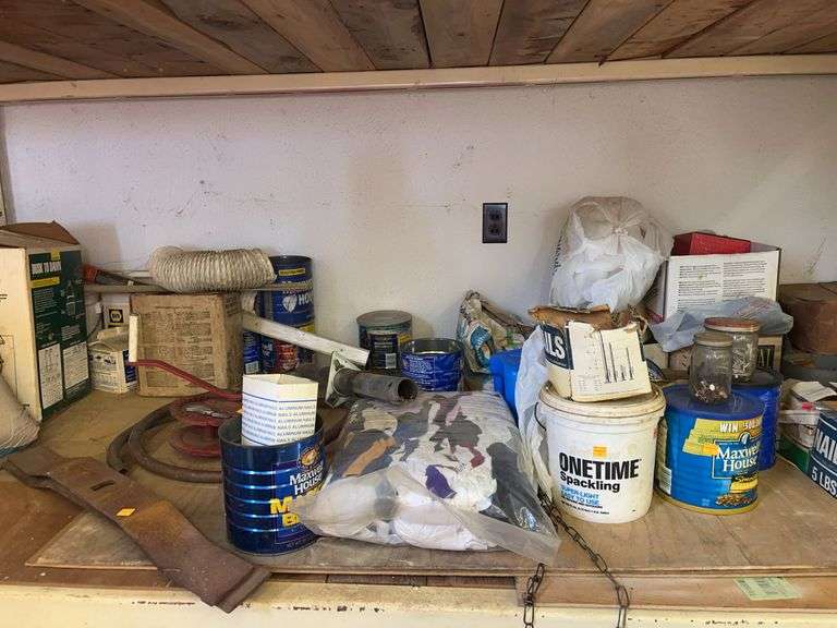 Hardware and More. Contents of Shelf