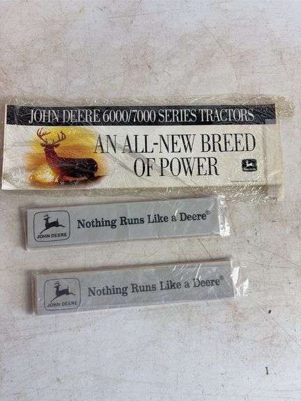 John Deere employee directory - Columbus, Ohio & small John Deere signs