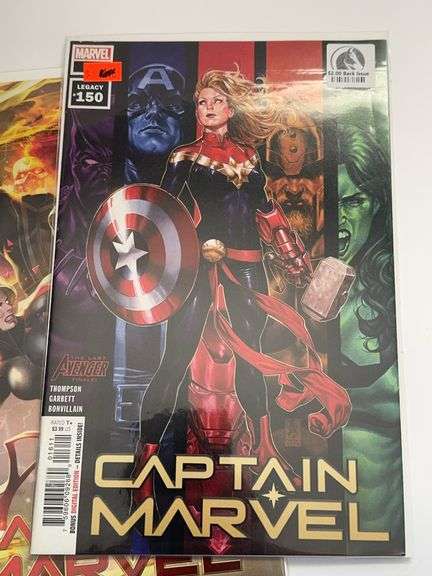 (7) Marvel Captain Marvel Comics