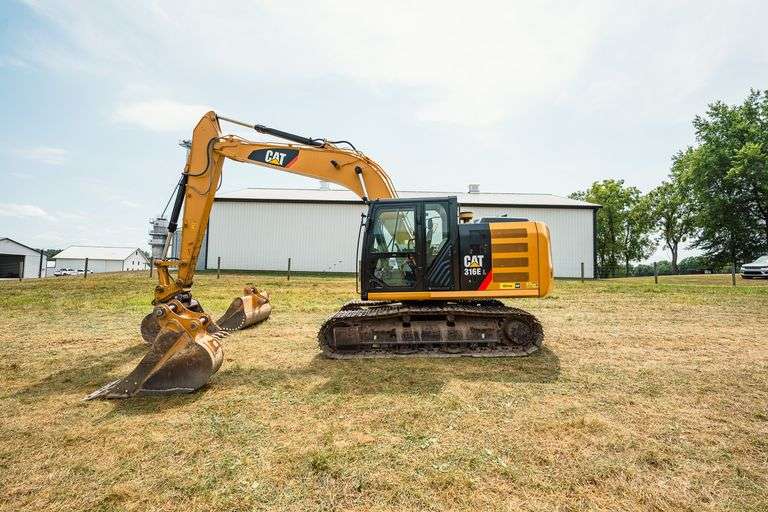 2014 CAT 316EL EXCAVATOR W/ 48” WERK-BRAU DIGGING BUCKET