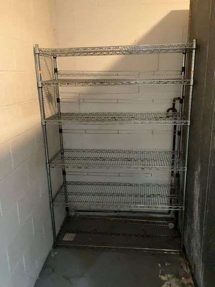 Metal Wire Shelving Unit (6 Shelf)