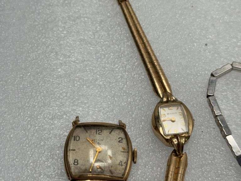 Vintage Rolled Gold or Gold Filled Watches