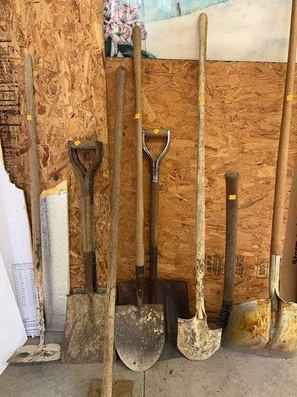 Shovels, Hoes, Pick Axe