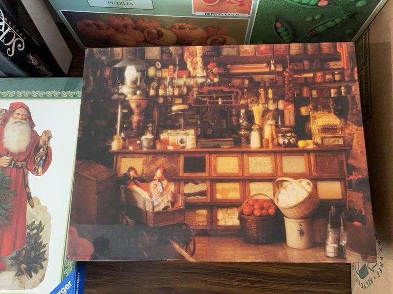 (8) Miscellaneous board games and puzzles