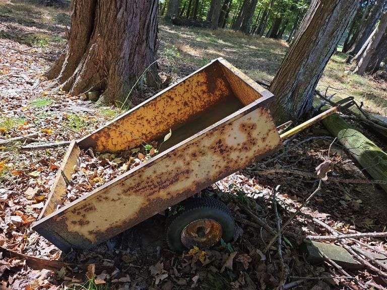 Steel yard trailer
