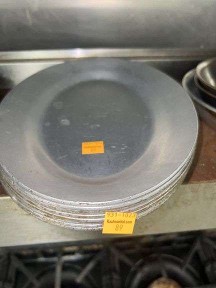 Assortment of Aluminum Platters