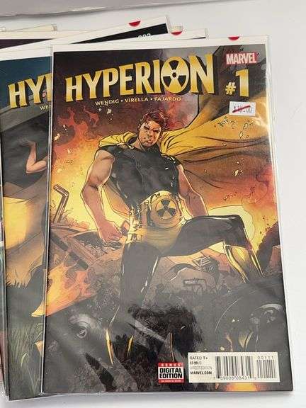(16) Marvel Comics (Includes Inhumans, Hyperion, The Last Defenders, and Magento)