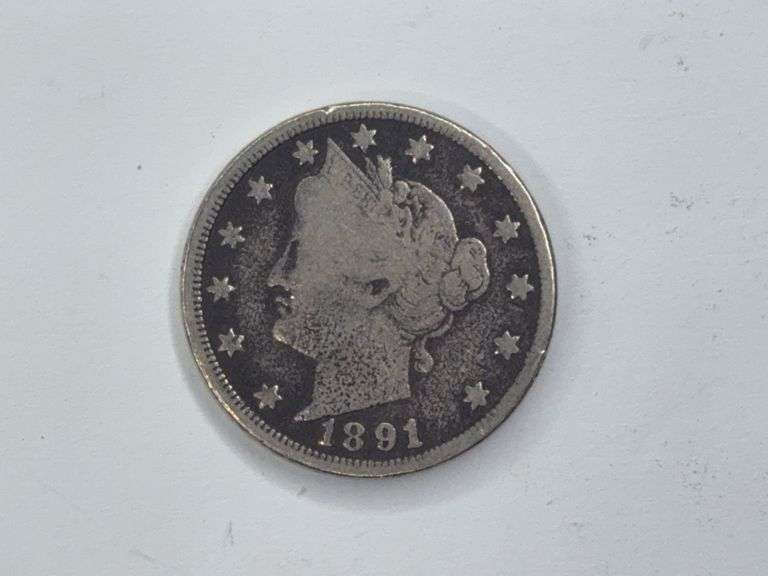 1891 Liberty Head Nickel