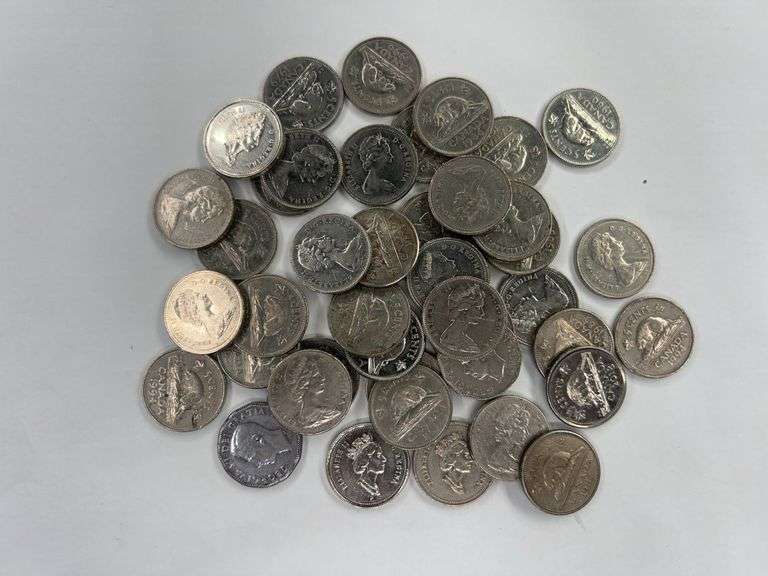(42) Canadian Nickels