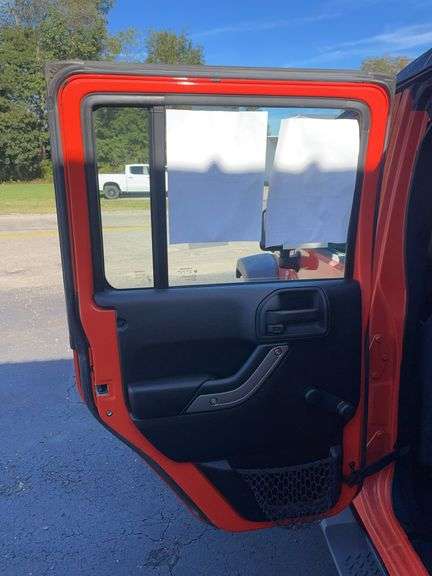 2015 Orange 4D Jeep Wrangler