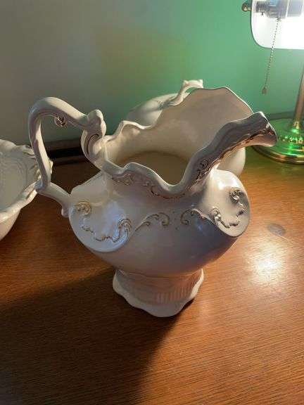 Pitcher and Bowl with (2) other bowls