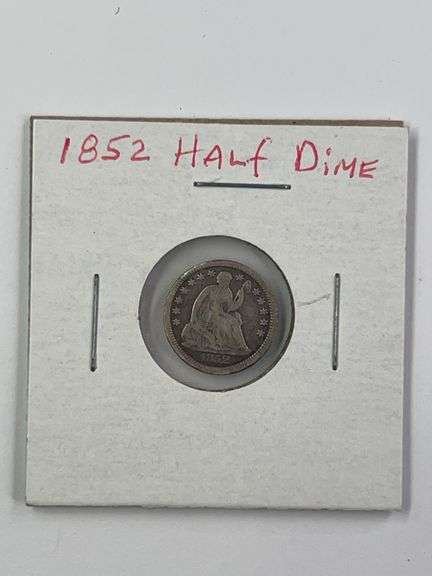 1852 Liberty Seated Half Dime