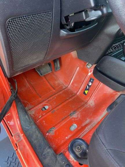 2015 Orange 4D Jeep Wrangler