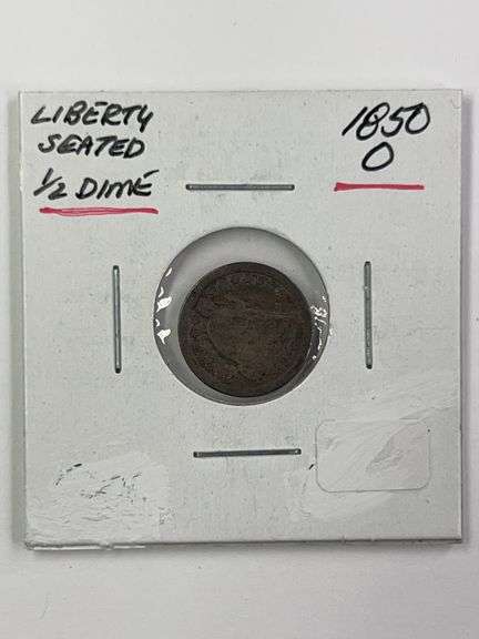 1850-O Liberty Seated Half Dime