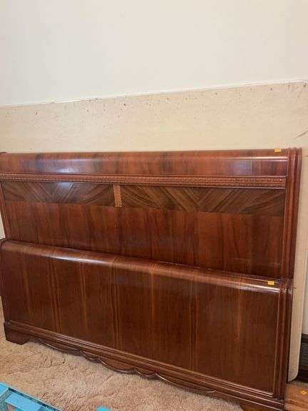 Antique Wooden Full Sized Bedframe