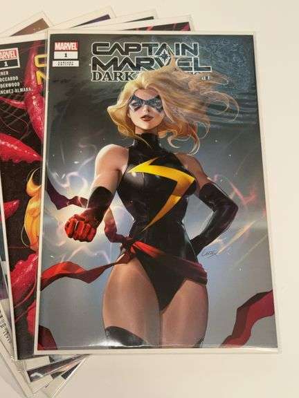 (6) Captain Marvel Comics (5 Are Variant Editions)