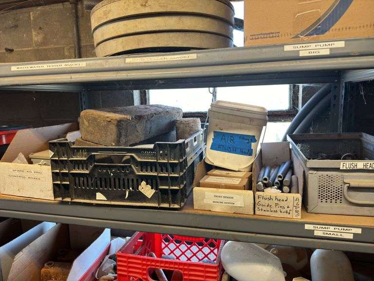 Assorted Flush Head Parts