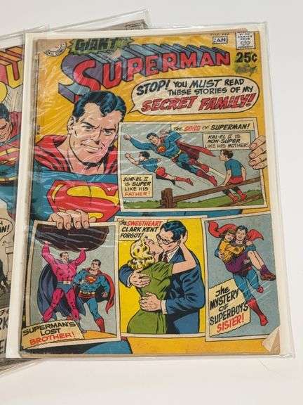 (8) Superman Comics