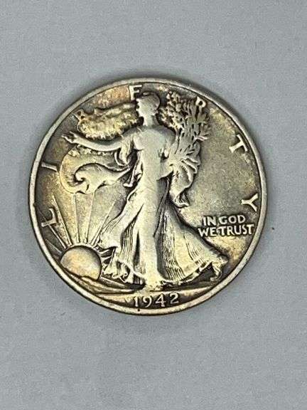 1942-S Walking Liberty Half Dollar