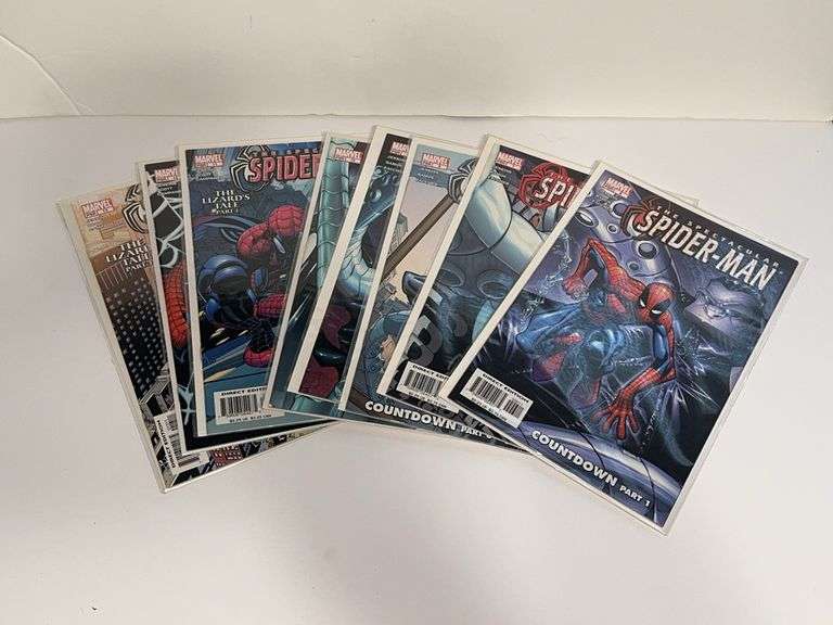 (8) The Spectacular Spiderman Comics (#’s 6-13)