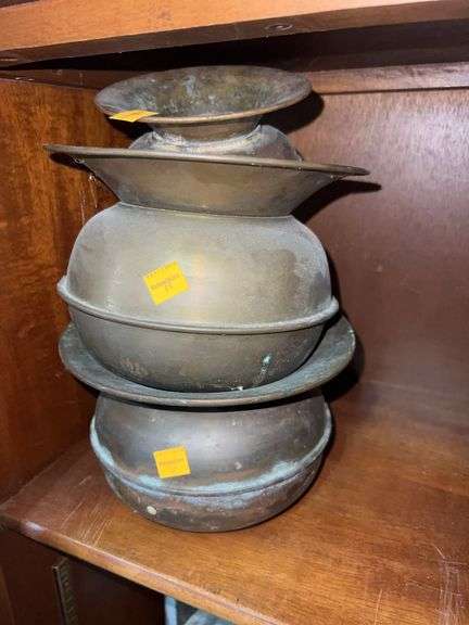 Assorted Brass Spittoons