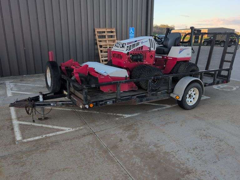 14' Gingerich open trailer - contents NOT included