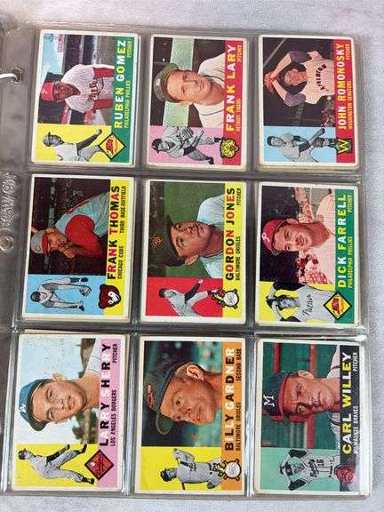 1960 Topps 100+ Card Mid Grade Starter Set