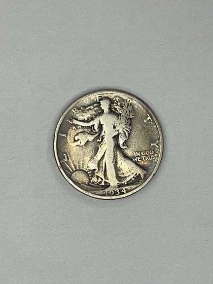 1934 Walking Liberty Half Dollar