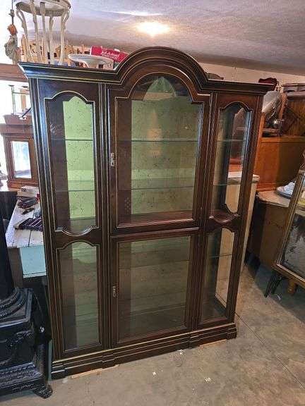 SQUARE CURIO 74" TALL, 50" WIDE, 13" DEEP