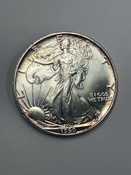 1990 American Silver Eagle