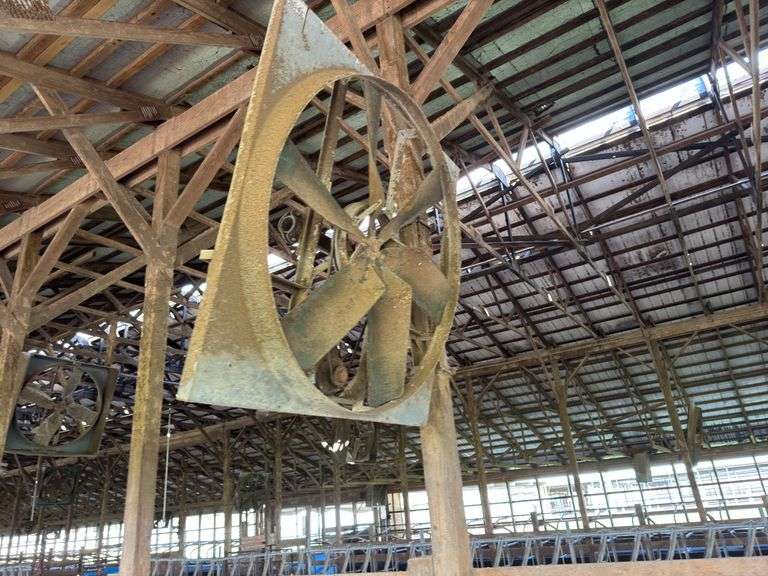 (3) 52” Belt Driven Fans