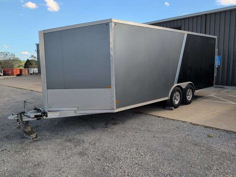 2015 - 24' Cargo Pro aluminum enclosed trailer - contents not included