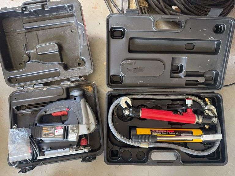 Sabre Saw and Hydraulic Punch Driver Kit