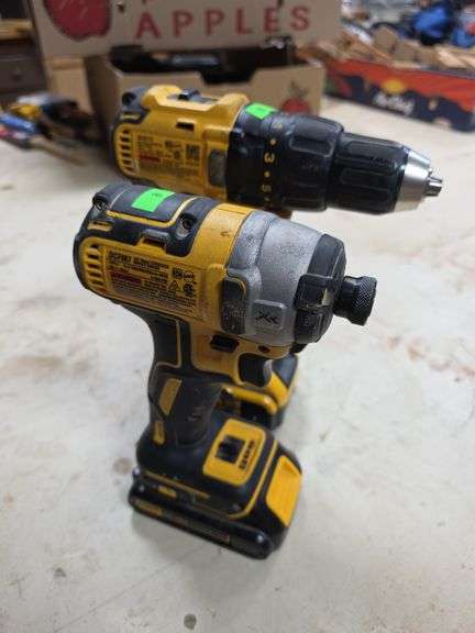 Dewalt 20Vmax Impact & Drill w/ batteries
