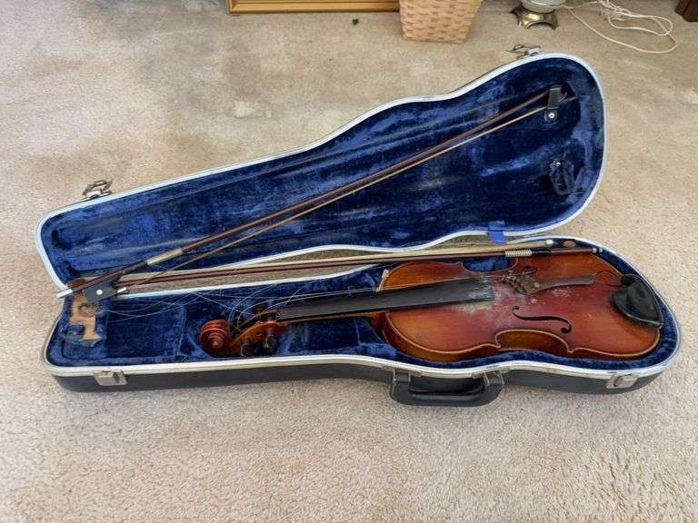 Violin (needs repair) with Case