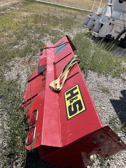 H&S grain unload attachment for H&S wagon;