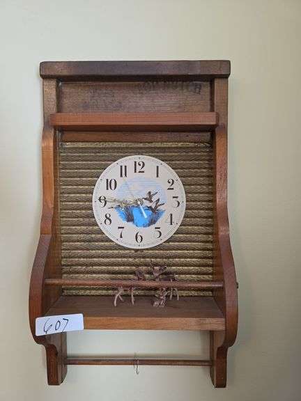 Electric Lamp & boutique wash board