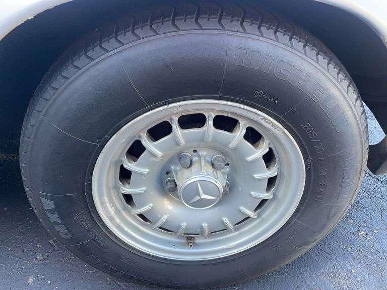 1980 Silver 2D 450SL Mercedes Benz