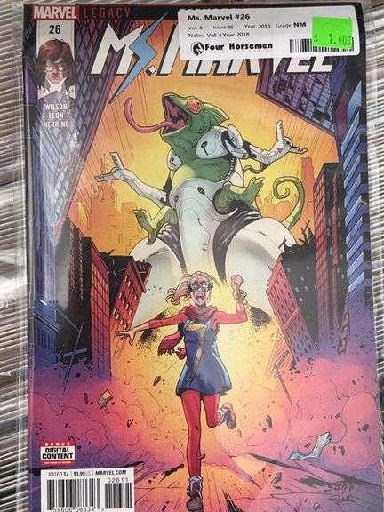 (2) Boxes of Assorted Marvel and DC Comics