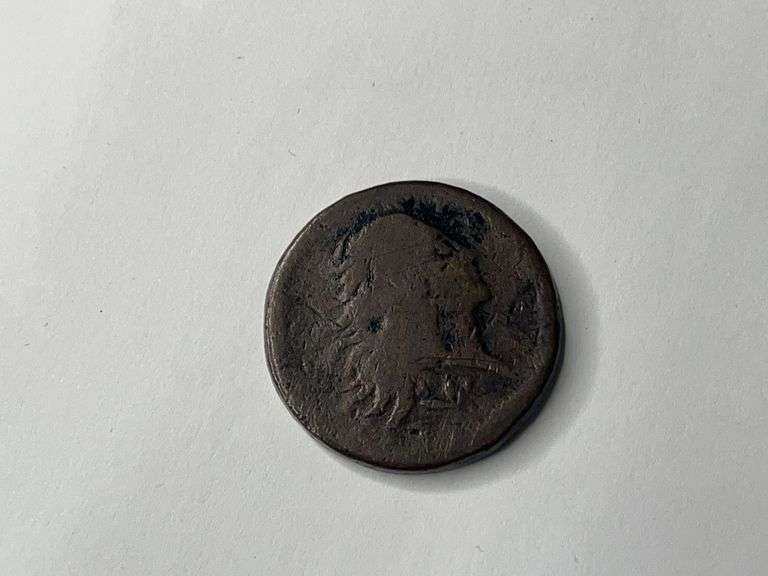 1793 Large Cent, Wreath, Normal Leaf