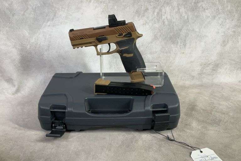 Sig Sauer P320 M18 9MM serial #M18A120077