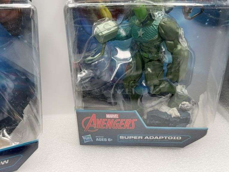 Disney Hasbro Playmation Figures Marvel’s Falcon Super Adaption And Black Widow