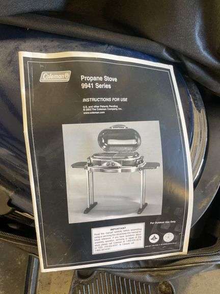 Coleman Road Trip propane grill