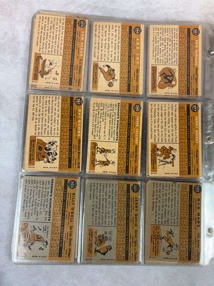1960 Topps 100+ Card Mid Grade Starter Set