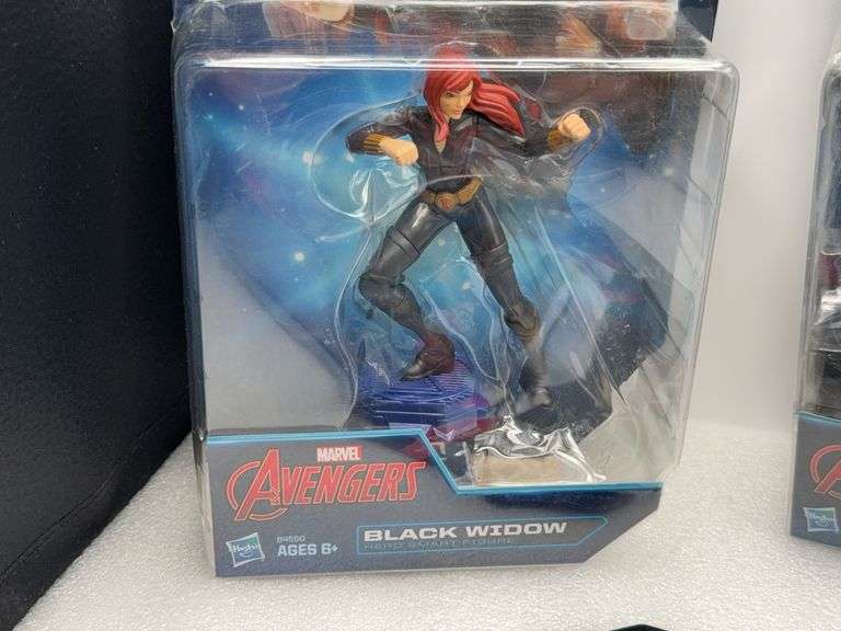 Disney Hasbro Playmation Figures Marvel’s Falcon Super Adaption And Black Widow
