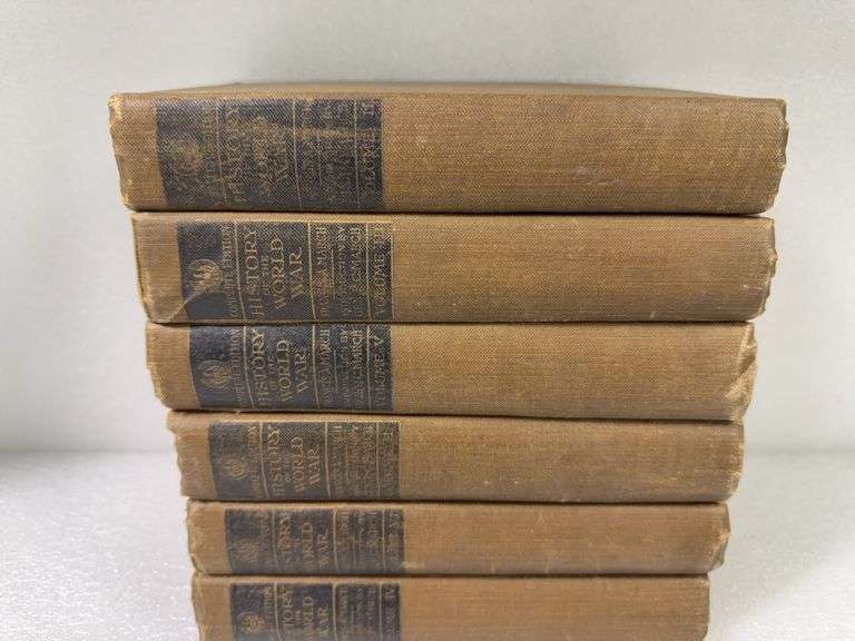 COMPLETE EDITION HISTORY of the WORLD WAR BY March (6 volumes)