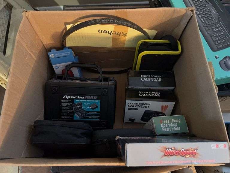 Misc Household Items in Box